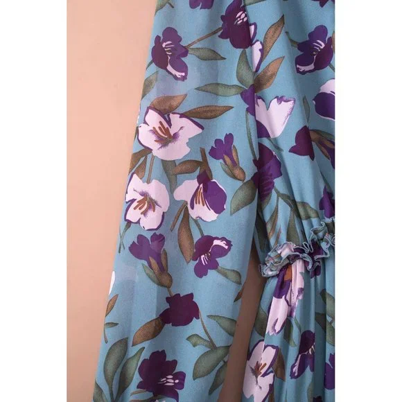 Wild Lotus Ruffle Tiered Maxi Dress - Picture 11 of 16